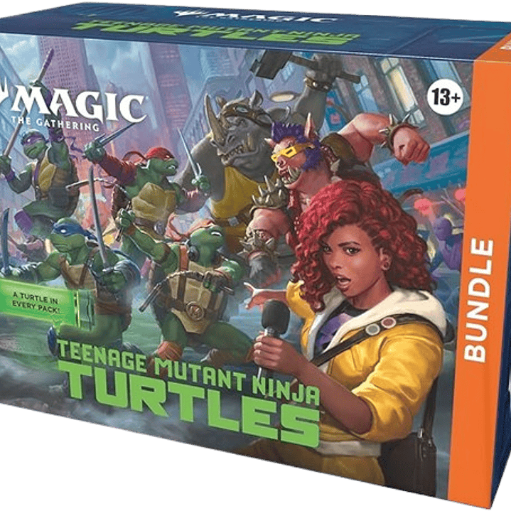 ##reserva## Bundle de Magic: The Gathering | Teenage Mutant Ninja Turtles (Versión en Inglés) 1