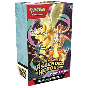 ## RESERVA ##  POKEMON TCG - BOOSTER BUNDLE 6 SOBRES - DISPLAYS HEROES ASCENDENTES (INGLES)