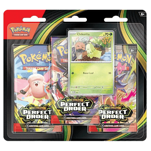 Pack 3 SObres + Carta Promo Perfect Order (Ingles)