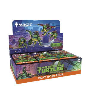 ##Reserva## Play Booster Display (30 sobres) Teenage Mutant Ninja Turtles Inglés