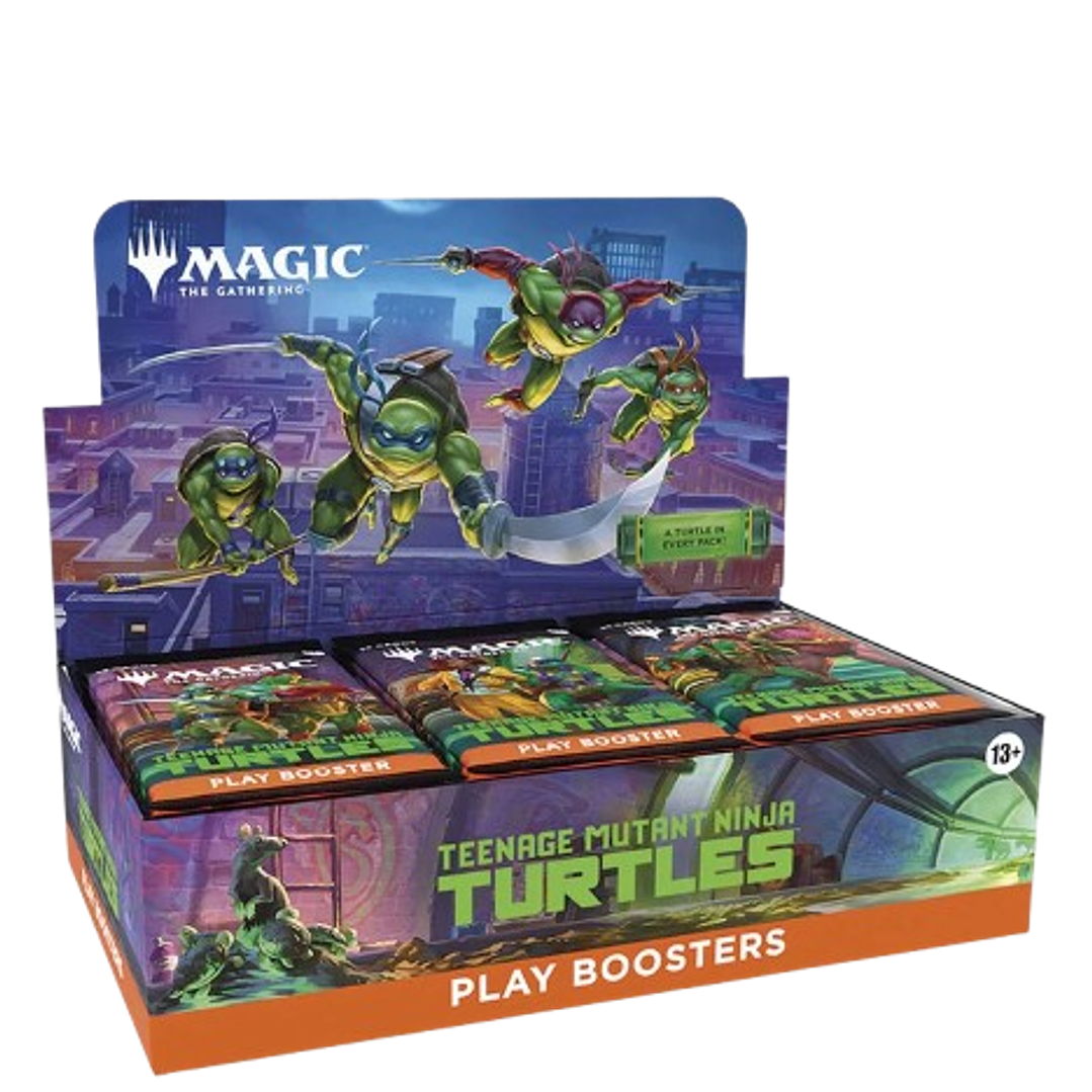 ##Reserva## Play Booster Display (30 sobres) Teenage Mutant Ninja Turtles Inglés 1