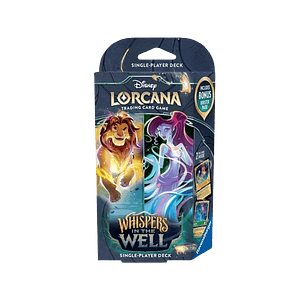 Mazos de inicio Whispers in the Well Inglés - Disney Lorcana TCG