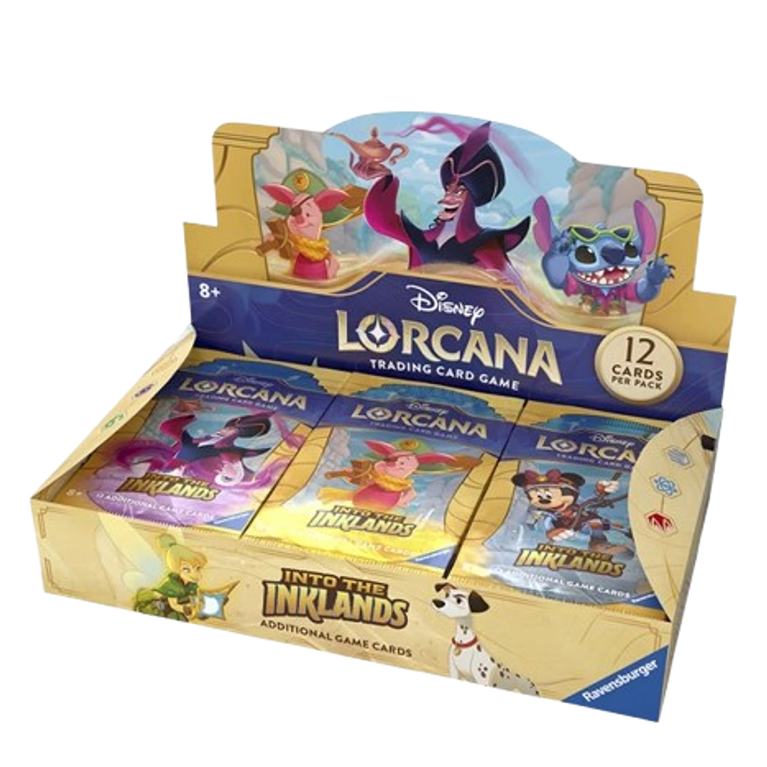 Paquetes de refuerzo (24 unidades) Into the Inklands - Disney  Lorcana - Inglés 1