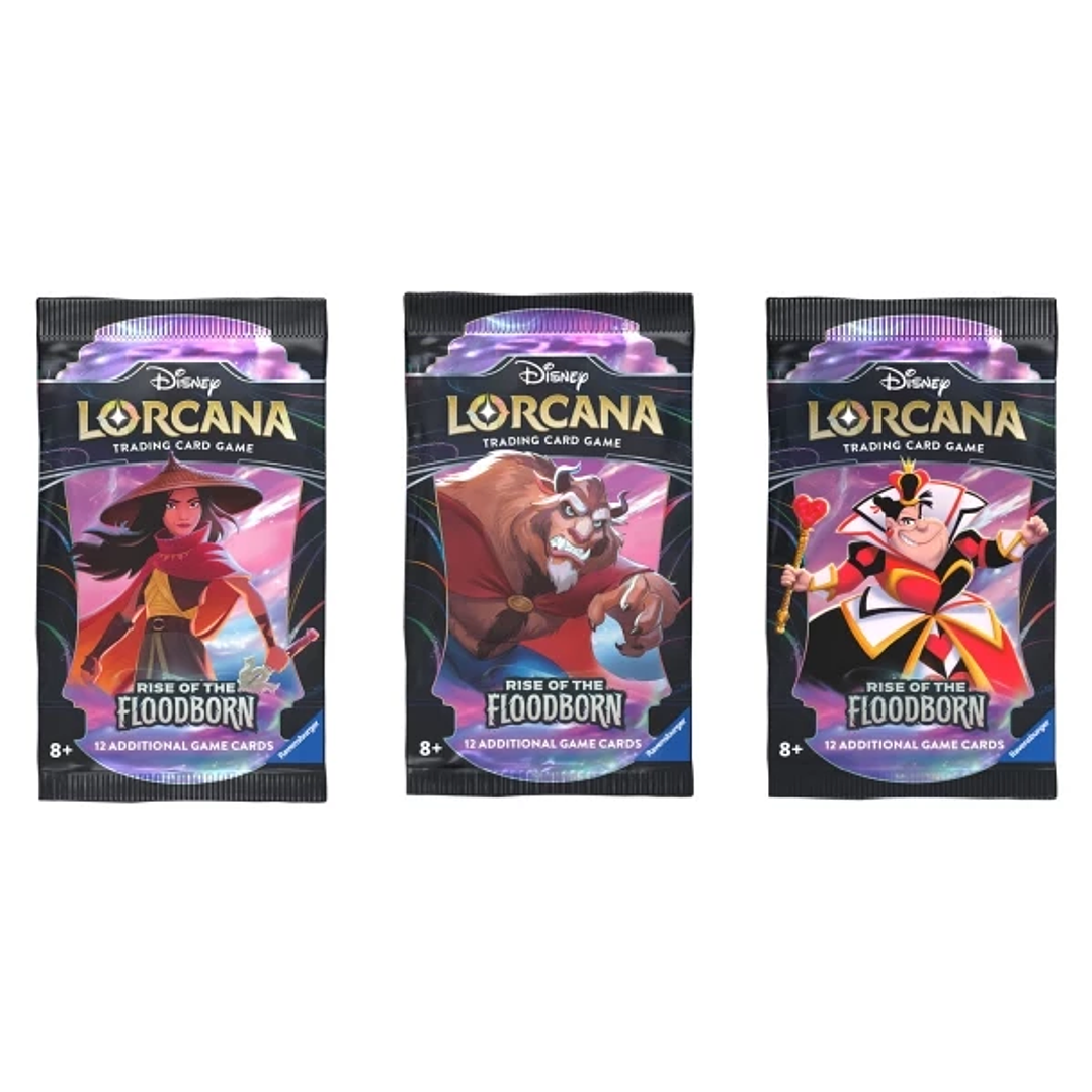Paquetes de refuerzo (24 unidades) Rise of the Floodborn - Inglés - Disney Lorcana TCG 2