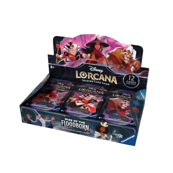 Paquetes de refuerzo (24 unidades) Rise of the Floodborn - Inglés - Disney Lorcana TCG 1