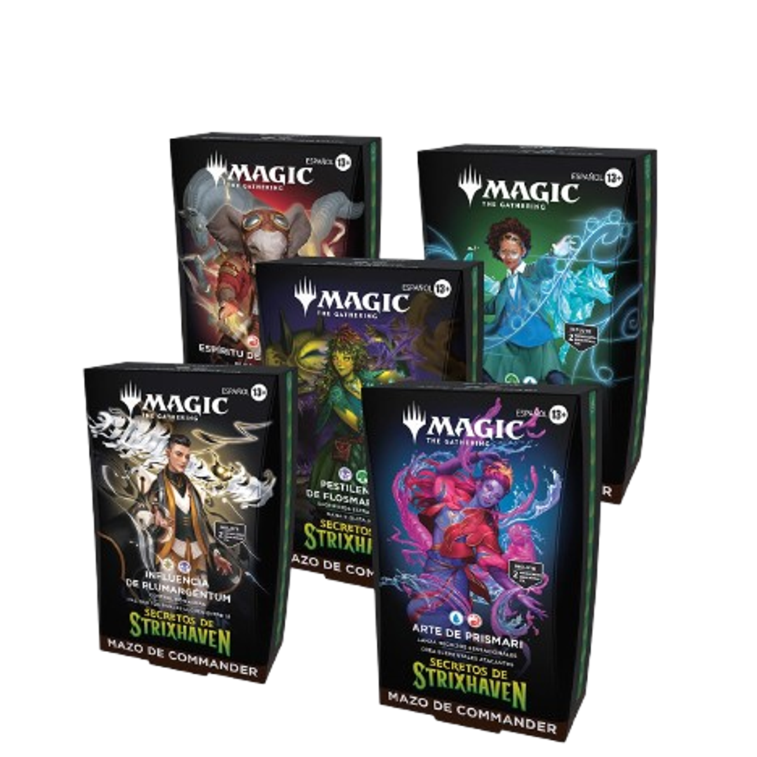##reserva## Mazo Commander Secrets of Strixhaven Español - Magic The Gathering 1