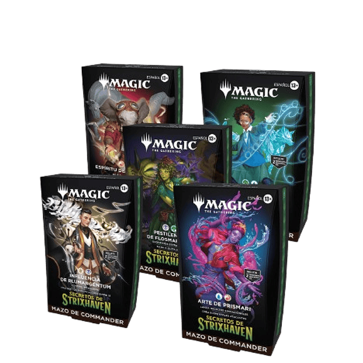 ##reserva## Mazo Commander Secrets of Strixhaven Español - Magic The Gathering 1