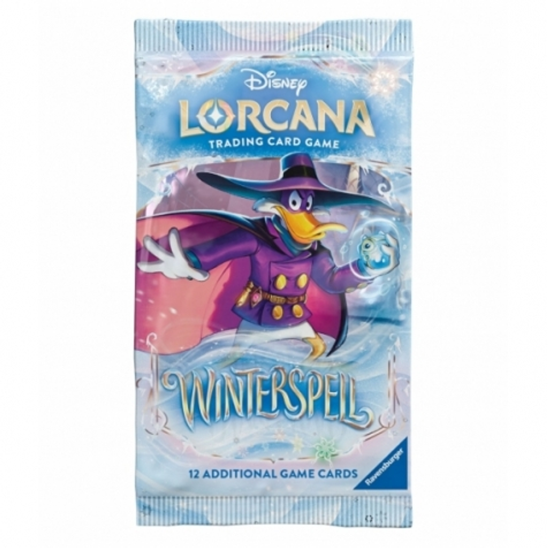 ##Reserva## Paquetes de Refuerzo (24 Unidades) Winterspell Inglés - Disney Lorcana TCG 2