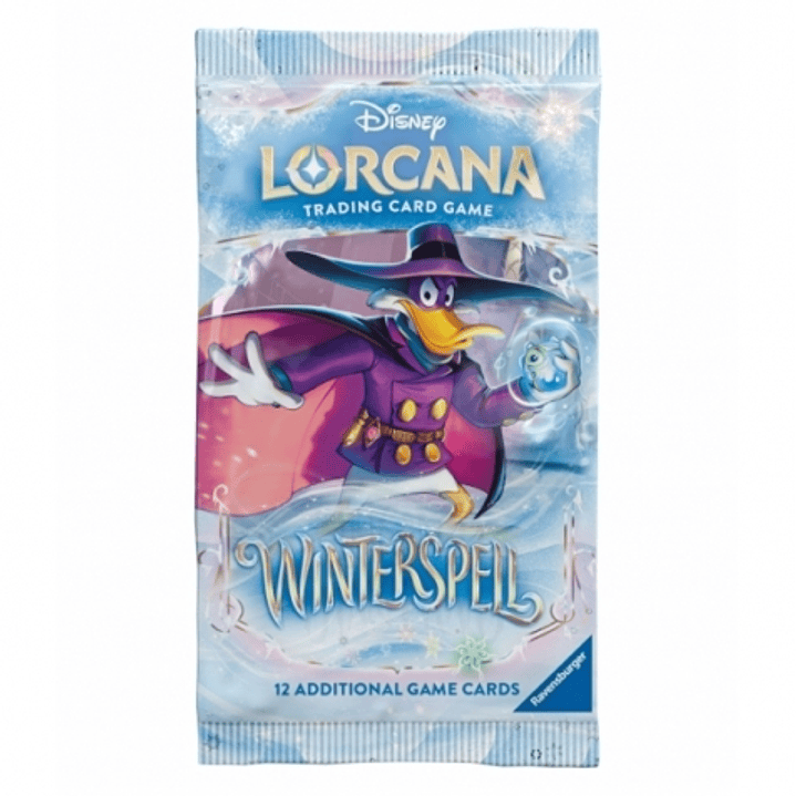 ##Reserva## Paquetes de Refuerzo (24 Unidades) Winterspell Inglés - Disney Lorcana TCG 2