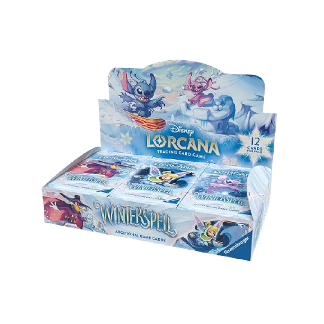 ##Reserva## Paquetes de Refuerzo (24 Unidades) Winterspell Inglés - Disney Lorcana TCG 1