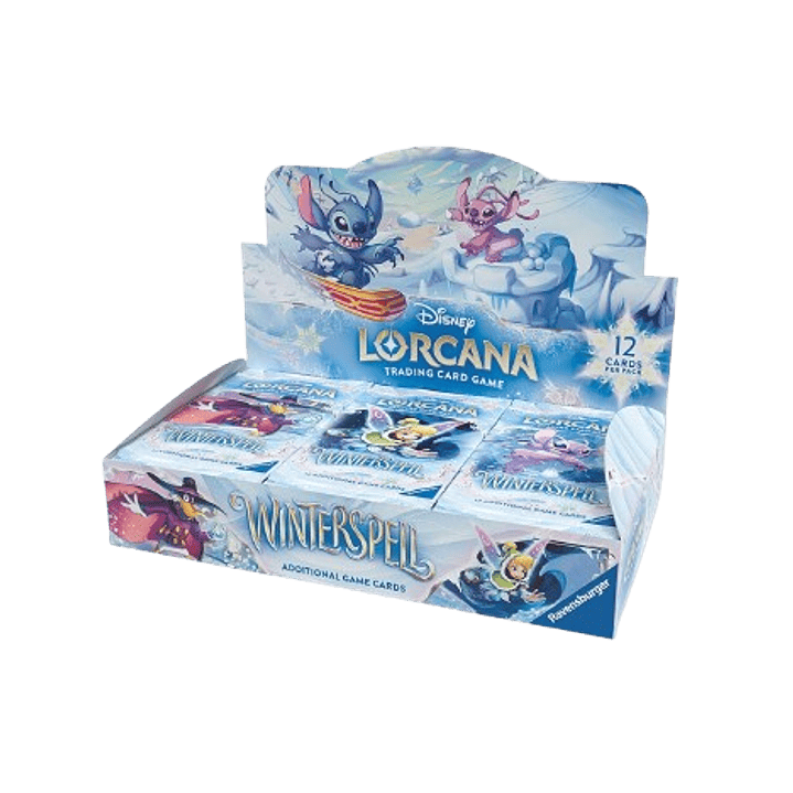 ##Reserva## Paquetes de Refuerzo (24 Unidades) Winterspell Inglés - Disney Lorcana TCG 1