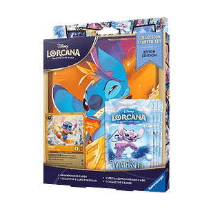 ##Reserva## Collection Starter Stitch Inglés Winterspell - Disney Lorcana TCG