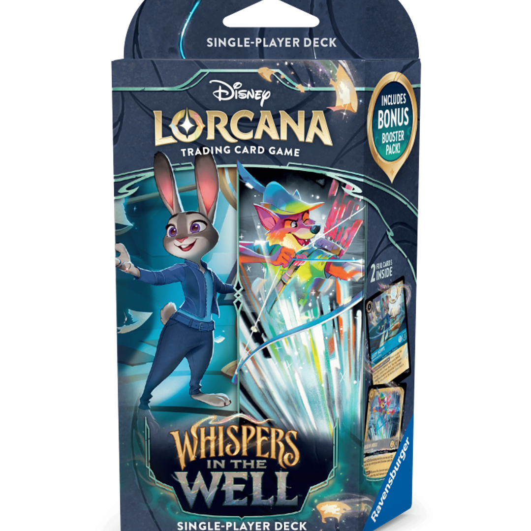 Mazos de inicio Whispers in the Well Inglés - Disney Lorcana TCG 2
