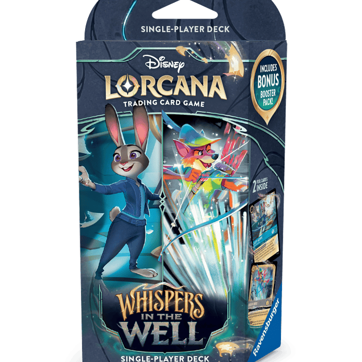 Mazos de inicio Whispers in the Well Inglés - Disney Lorcana TCG 2