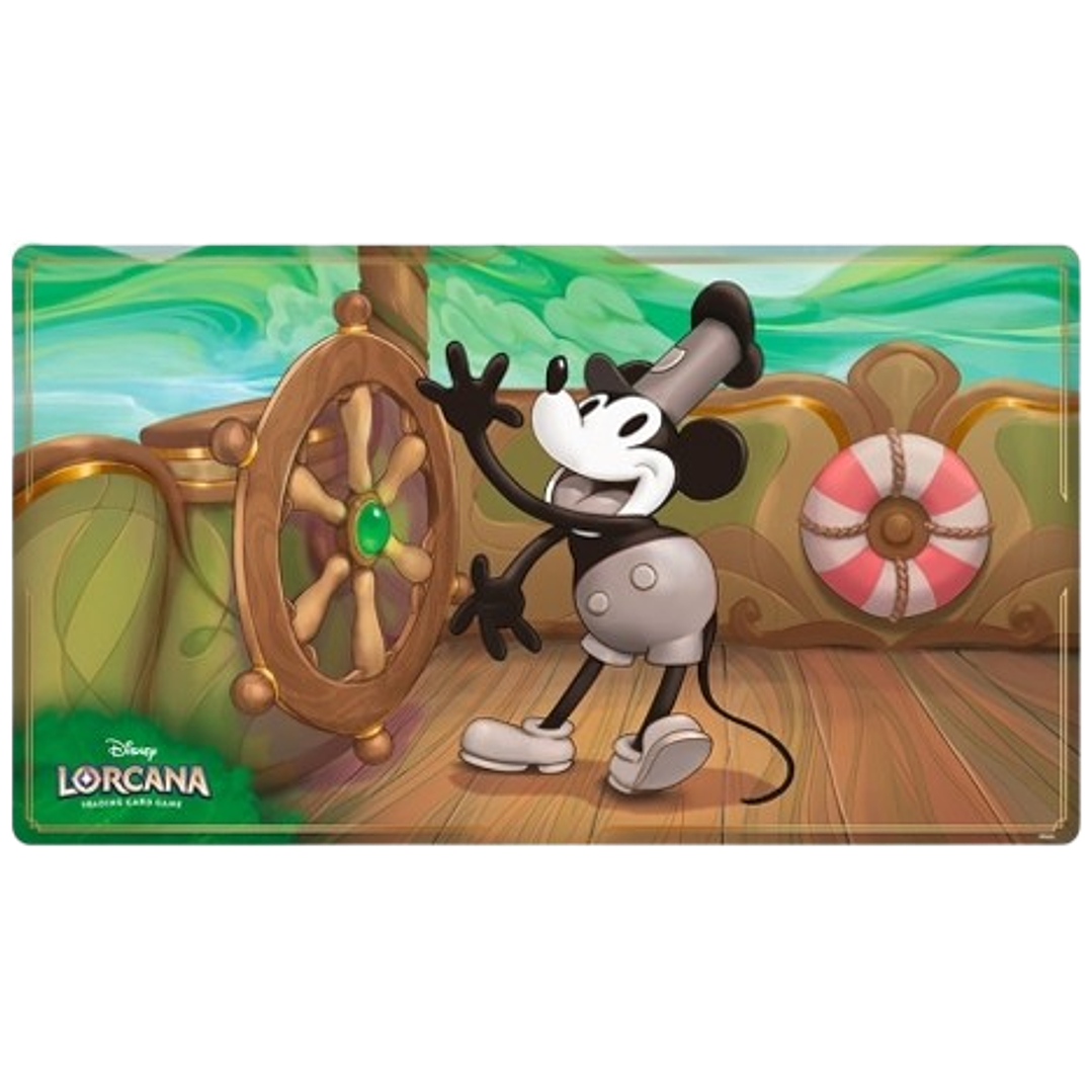 Tapete Mickey Mouse - Steamboat Pilot The First Chapter - Disney Lorcana TCG 1