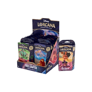 Mazo de inicio - The First Chapter - Inglés - Disney Lorcana TCG