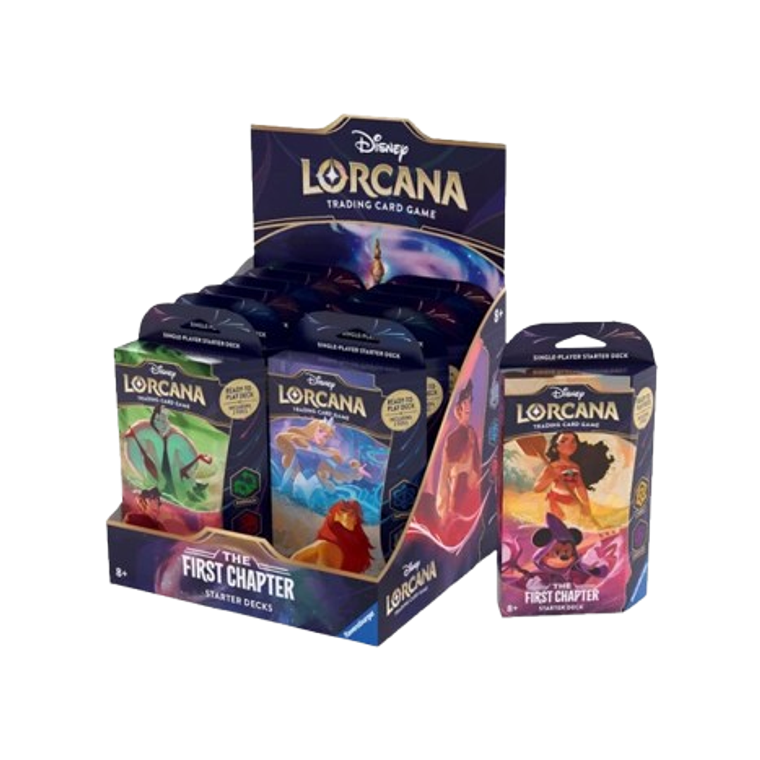 Mazo de inicio - The First Chapter - Inglés - Disney Lorcana TCG 1