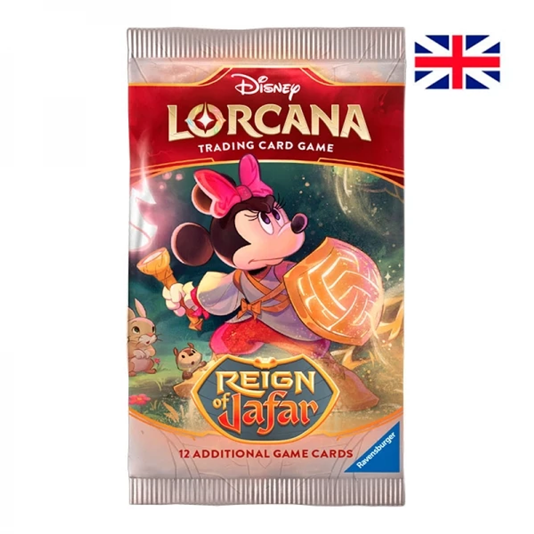 Paquetes de refuerzo (24 unidades) Reign of Jafar Inglés - Disney 4