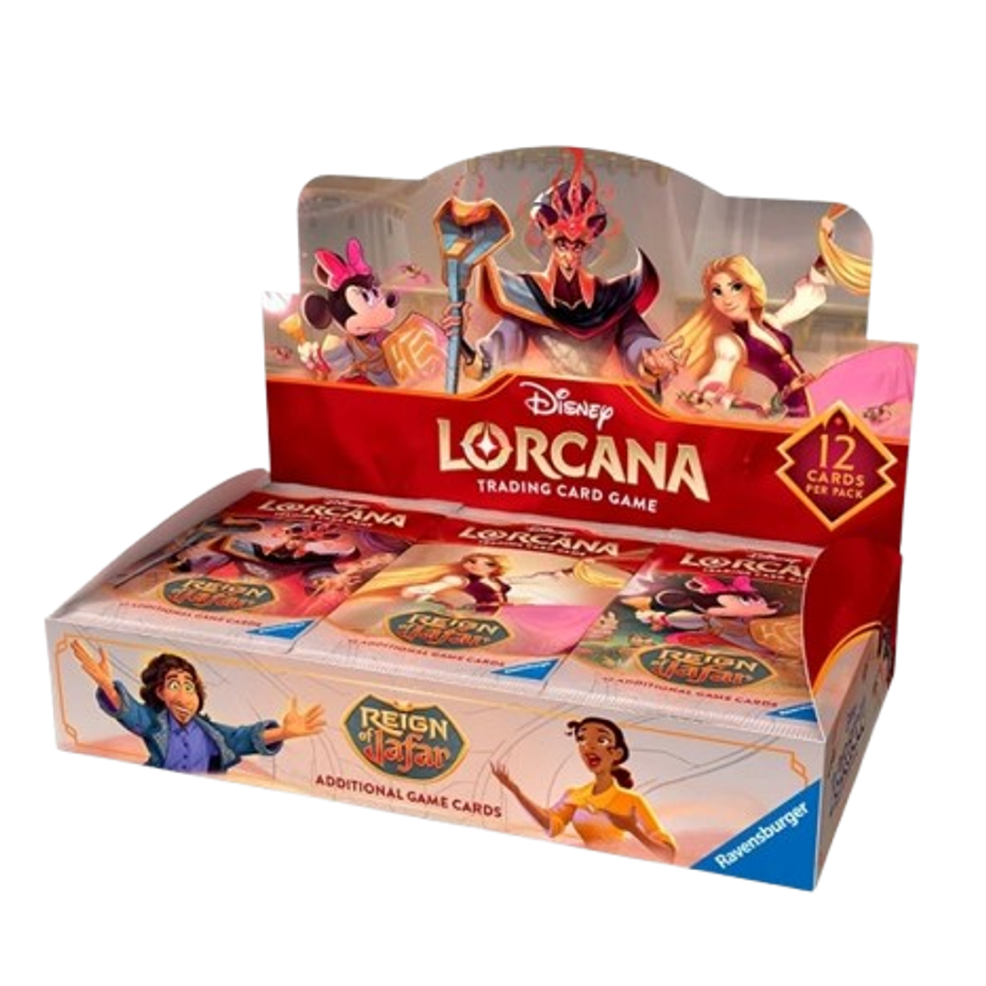 Paquetes de refuerzo (24 unidades) Reign of Jafar Inglés - Disney 1