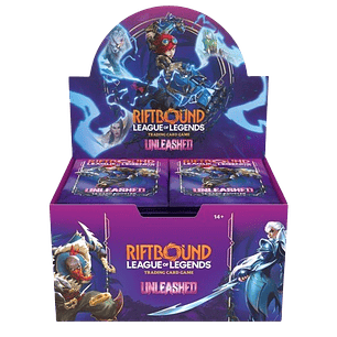 ## proximamente ## RIFTBOUND LOL TCG UNLEASHED (24 sobres ) (INGLES)