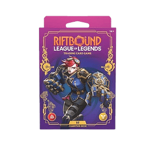 ## proximamente ## RIFTBOUND LOL TCG UNLEASHED CHAMPION DECKS: VI (INGLES)