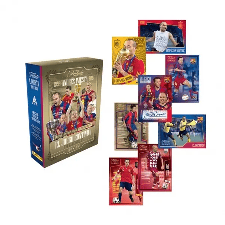 Collector Box - Tributo Andrés Iniesta 1993-2024 - Panini Cromos 2
