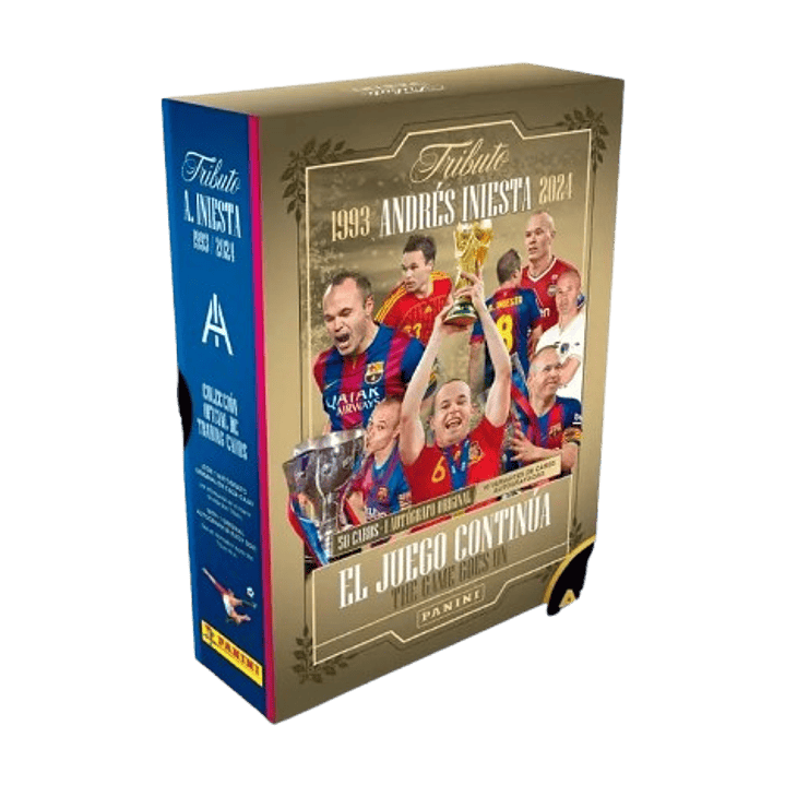 Collector Box - Tributo Andrés Iniesta 1993-2024 - Panini Cromos 1