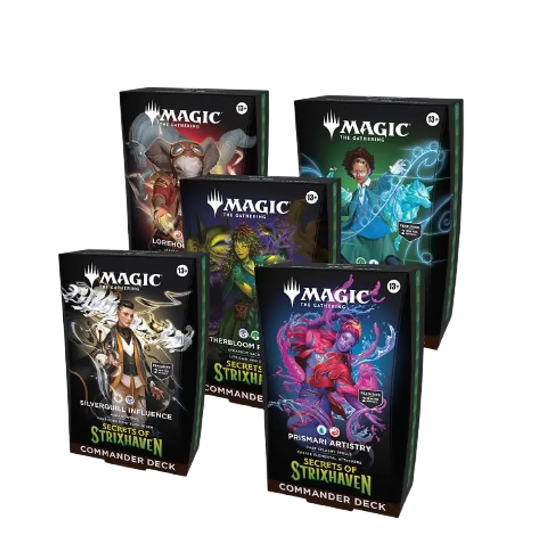 Mazo Commander Secrets of Strixhaven Español - Magic The Gathering 1