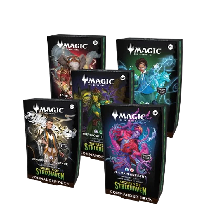 Mazo Commander Secrets of Strixhaven Español - Magic The Gathering 1