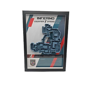 CS:GO CUADRO MAPA inferno