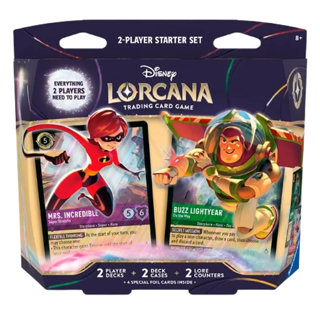 Wilds Unknown Set de Inicio para 2 Jugadores  - Disney lorcana 1