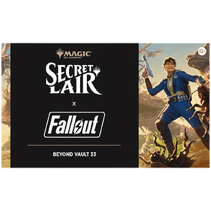 Mtg secret Lair Fallout vault 33