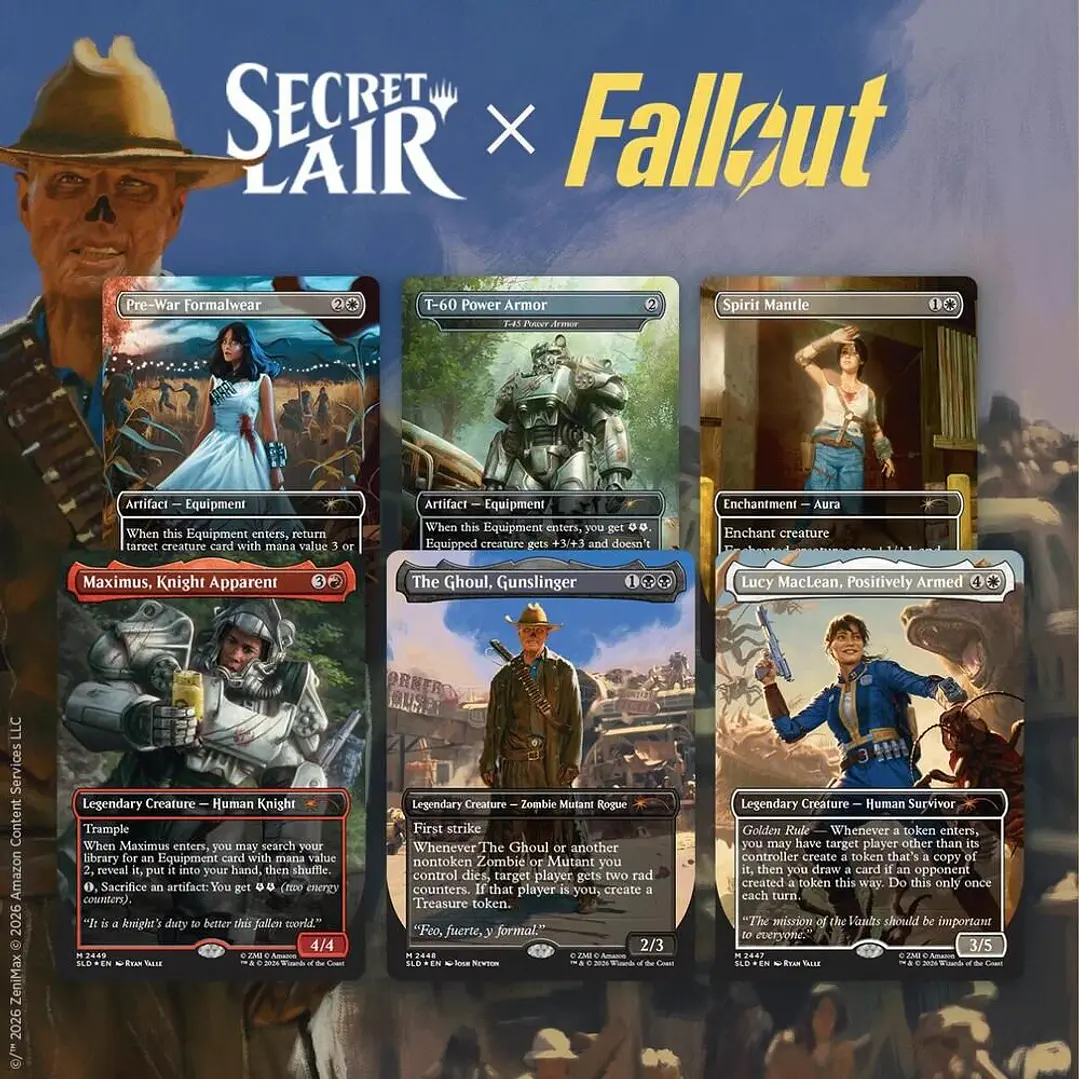 Mtg secret Lair Fallout vault 33 2