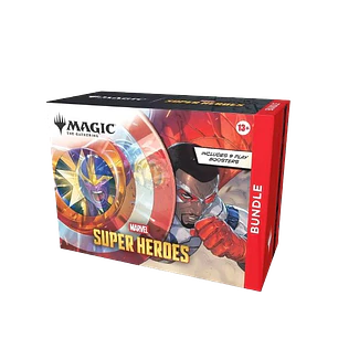 ##reserva##  Bundle TCG Marvel Super Heroes Inglés - Magic The Gathering