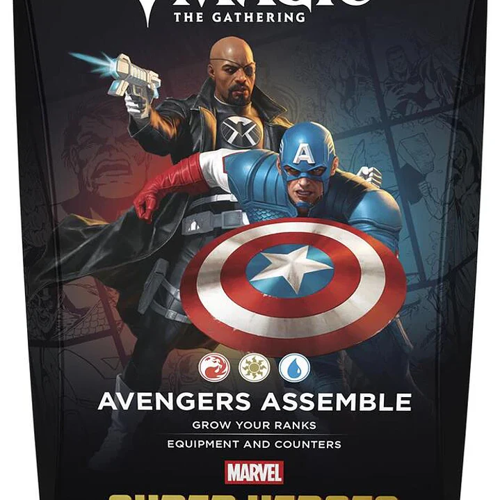 ##reserva##  Commander mazo Marvel Super Heroes Inglés - Magic The Gathering 3