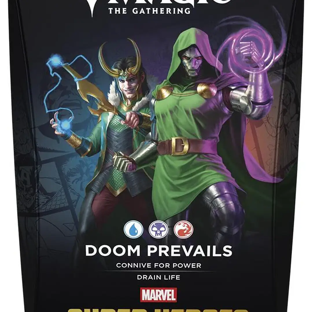 ##reserva##  Commander mazo Marvel Super Heroes Inglés - Magic The Gathering 4