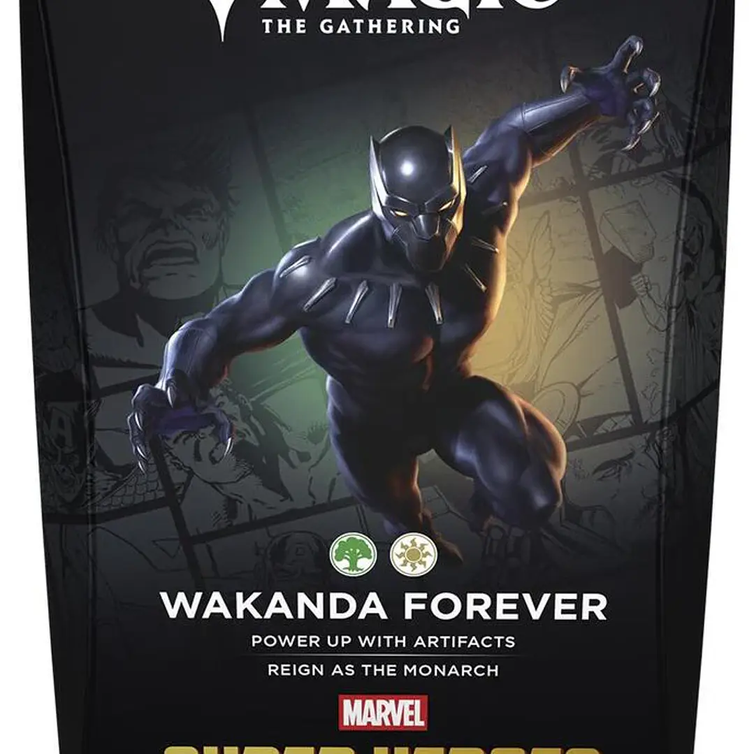##reserva##  Commander mazo Marvel Super Heroes Esàñol - Magic The Gathering 5