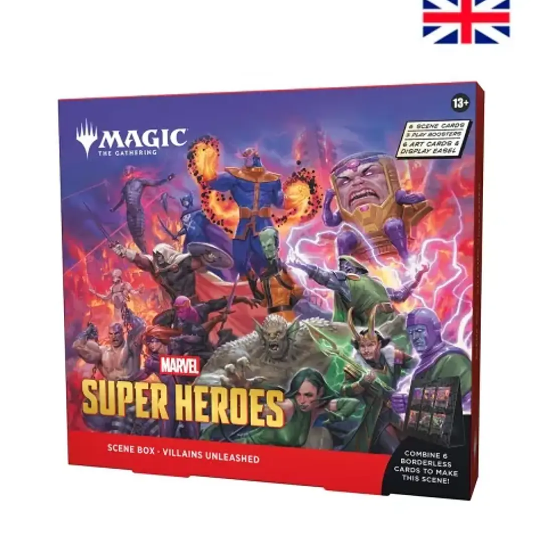 ##reserva##  Scene Box Marvel Super Heroes Inglés - Magic The Gathering 2