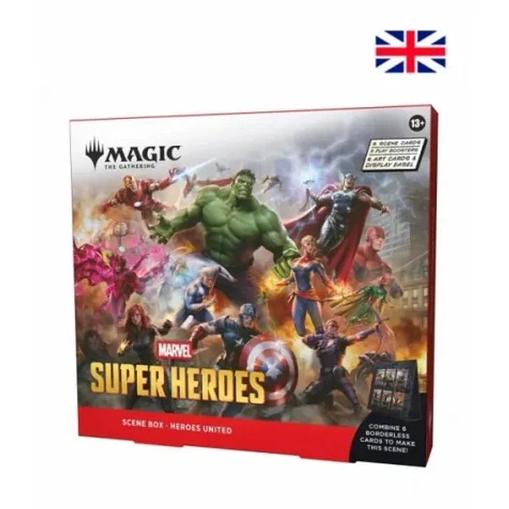 ##reserva##  Scene Box Marvel Super Heroes Inglés - Magic The Gathering 3