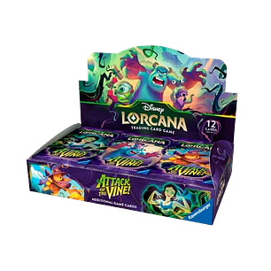 Paquetes de refuerzo (24 Unidades) Inglés Attack of the Vine! - Disney Lorcana TCG