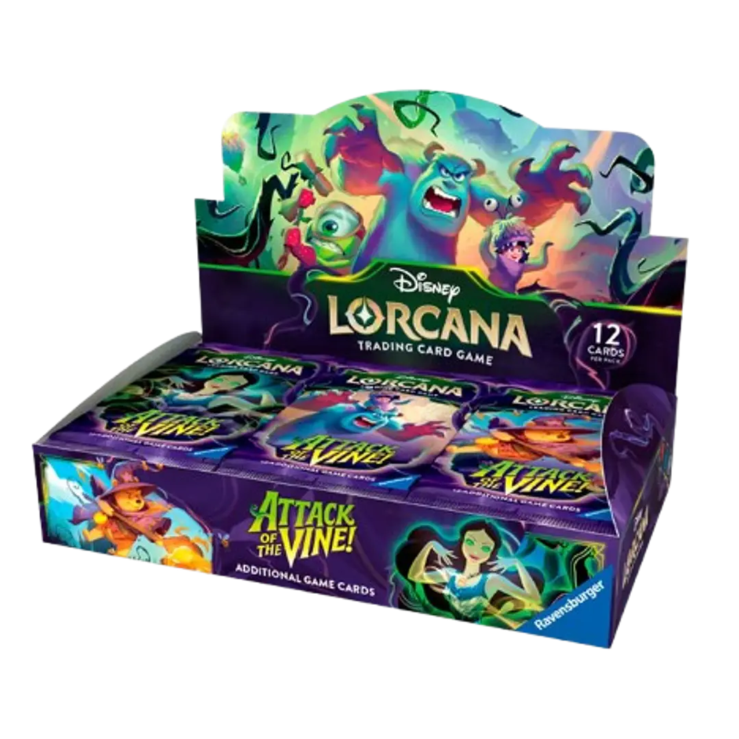 Paquetes de refuerzo (24 Unidades) Inglés Attack of the Vine! - Disney Lorcana TCG 1