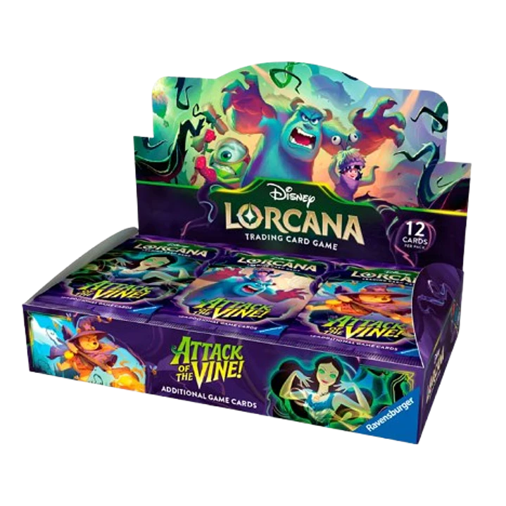 Paquetes de refuerzo (24 Unidades) Inglés Attack of the Vine! - Disney Lorcana TCG 1
