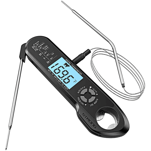 Razor Type Thermometer with Probe