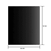 Lamina Negra Carbono 40x33 cm (3 unidades)