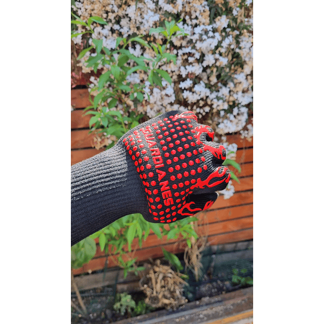 Cotton-Silicone Heat Gloves