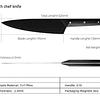 Cuchillo Black TITANIUM