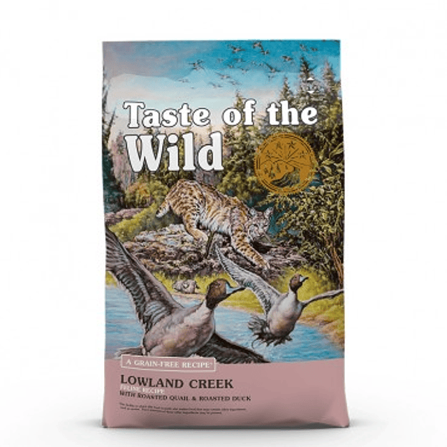 TASTE OF THE WILD 2 KG. CAT LOWLAND CREEK (PATO)