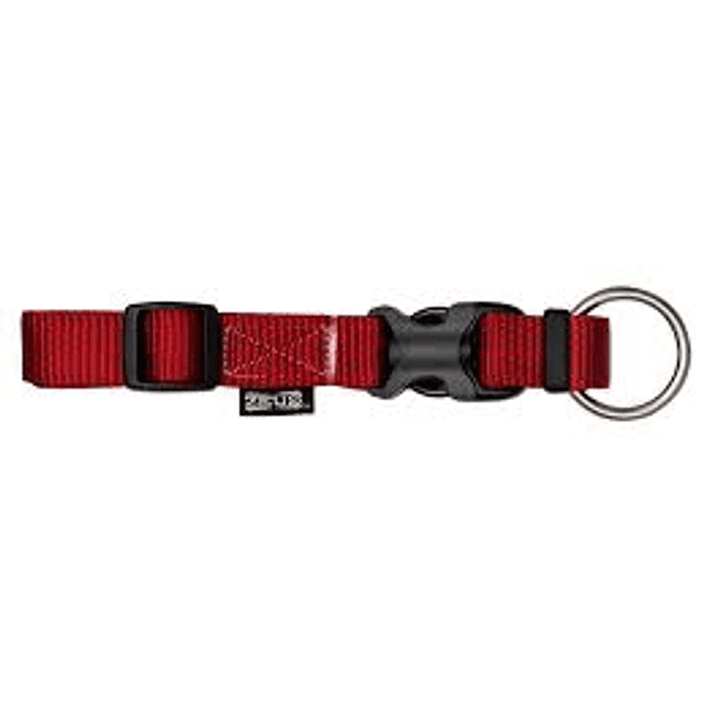 ZEUS COLLAR AJUSTABLE ''L'' ROJO