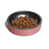 ZEEDOG DUO BOWL TERRACOTTA