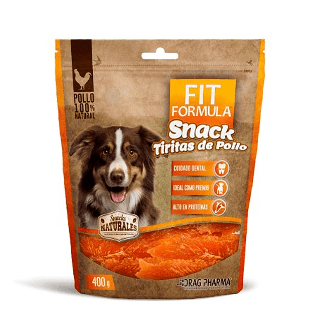 FIT SNACK 400 GRS. TIRITA DE POLLO